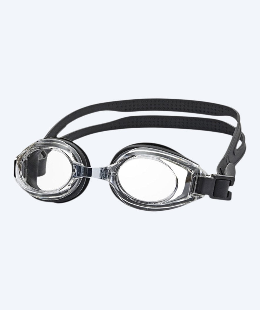 Primotec okulary do pływania dla dorosłych dalekowidzów - (+1.0) do (+8.0) - czarny