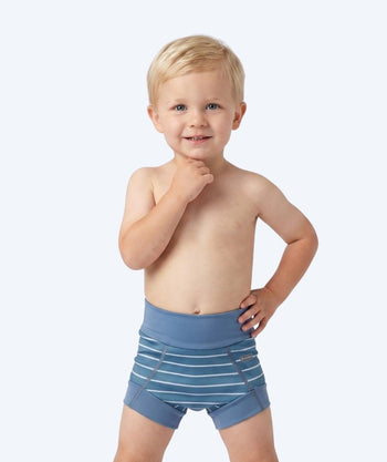 Watery pieluszki do pływania dla dzieci - Neoprene Swim Nappy - Nordic Blue Stripes