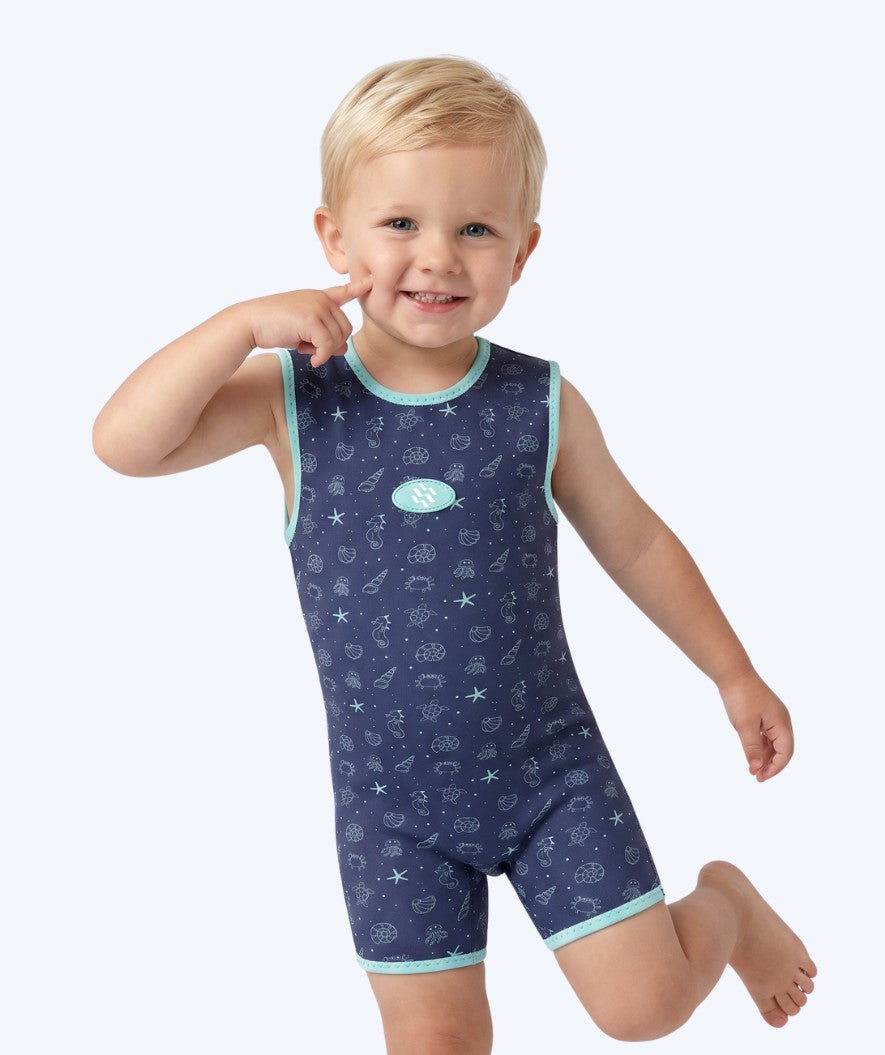 Watery pianka pływacka dla niemowląt - Baia Wrap - Atlantic Turquoise