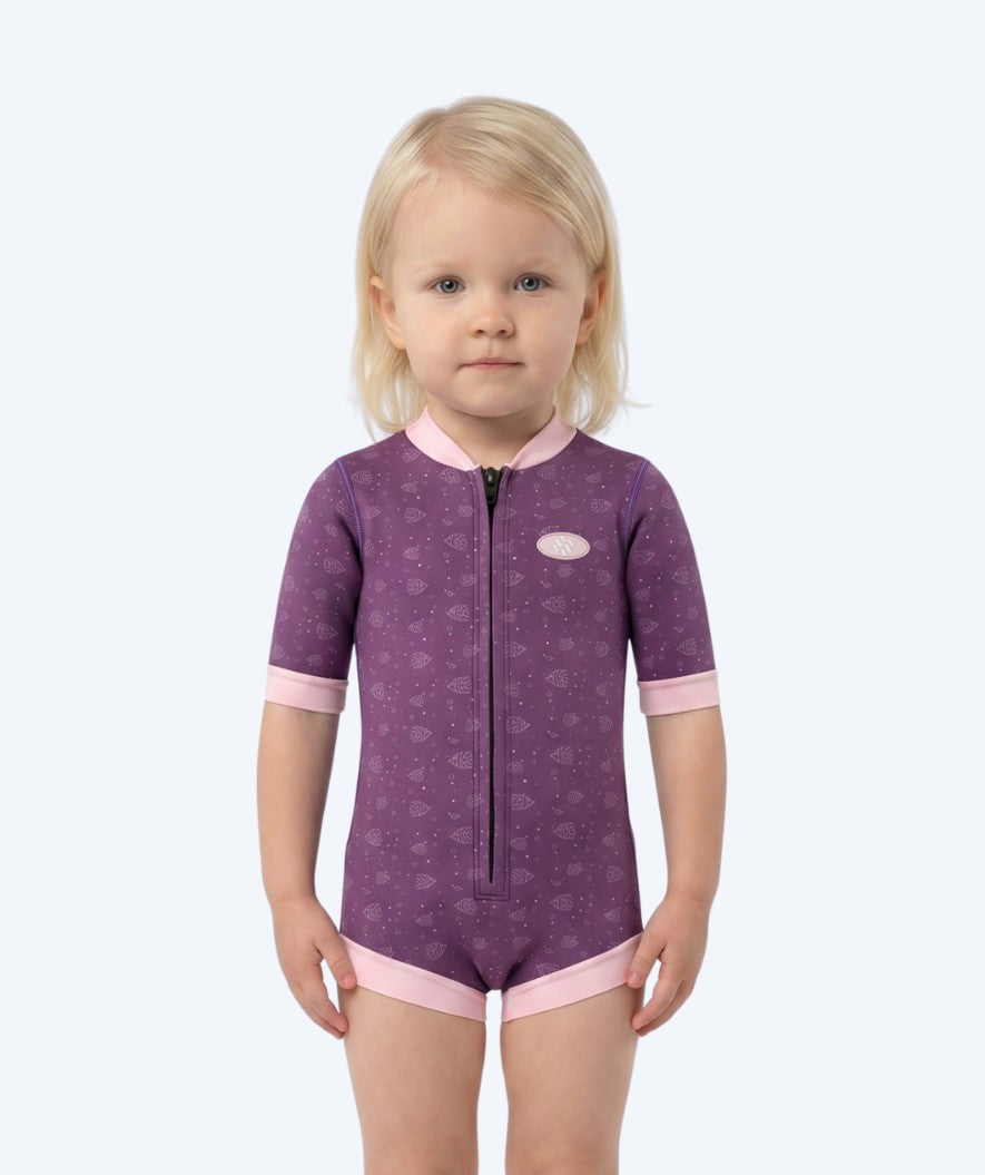 Watery pianka pływacka dla dzieci - Baia Full-Body - Atlantic Purple