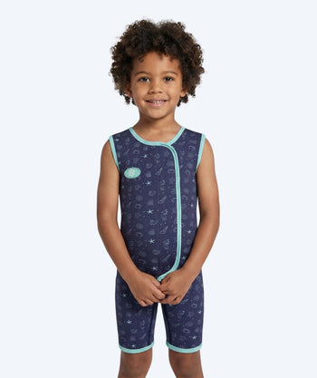 Watery pianka pływacka dla dzieci - Baia Shorty - Atlantic Turquoise