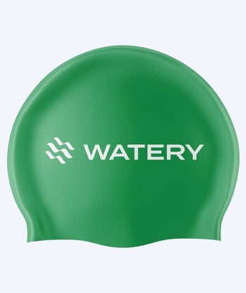 Watery czepek do pływania (od 10 lat) - Signature Latex - Zielony