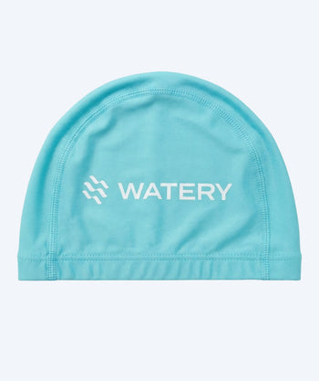 Watery czepek do pływania (od 10 lat) - Signature Elastane - Jasnoniebieski