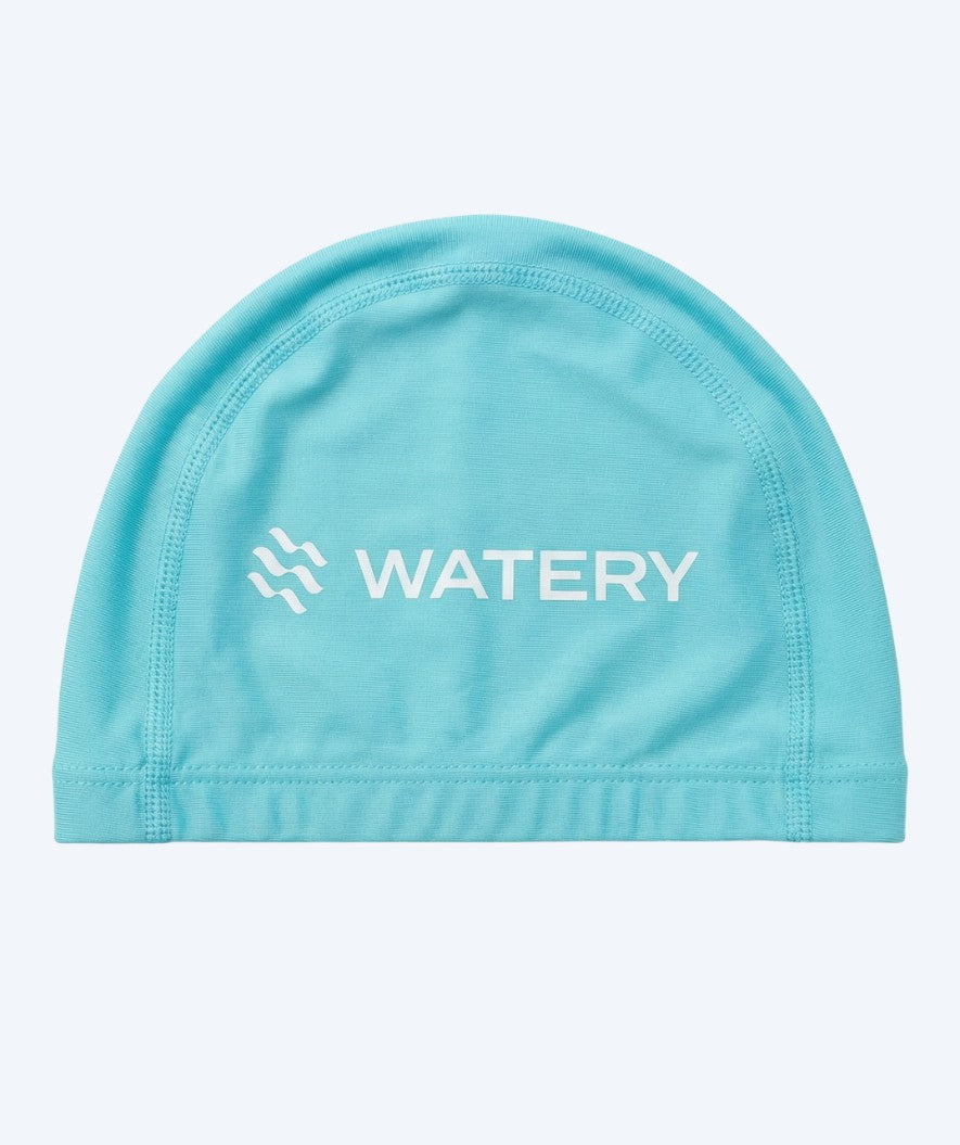 Watery czepek do pływania (od 10 lat) - Signature Elastane - Jasnoniebieski