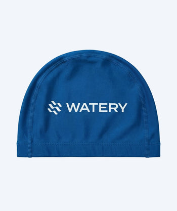 Watery czepek do pływania (od 10 lat) - Signature Elastane - Niebieski