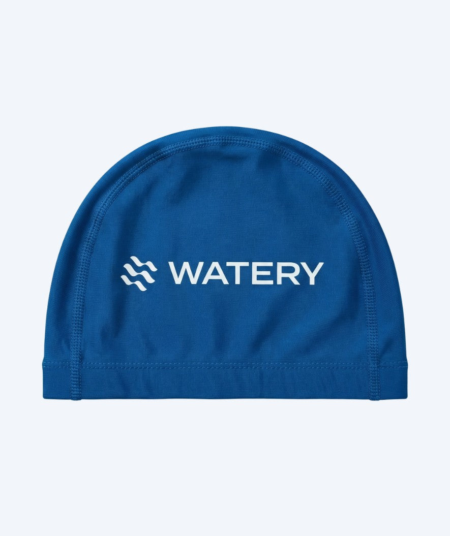 Watery czepek do pływania (od 10 lat) - Signature Elastane - Niebieski
