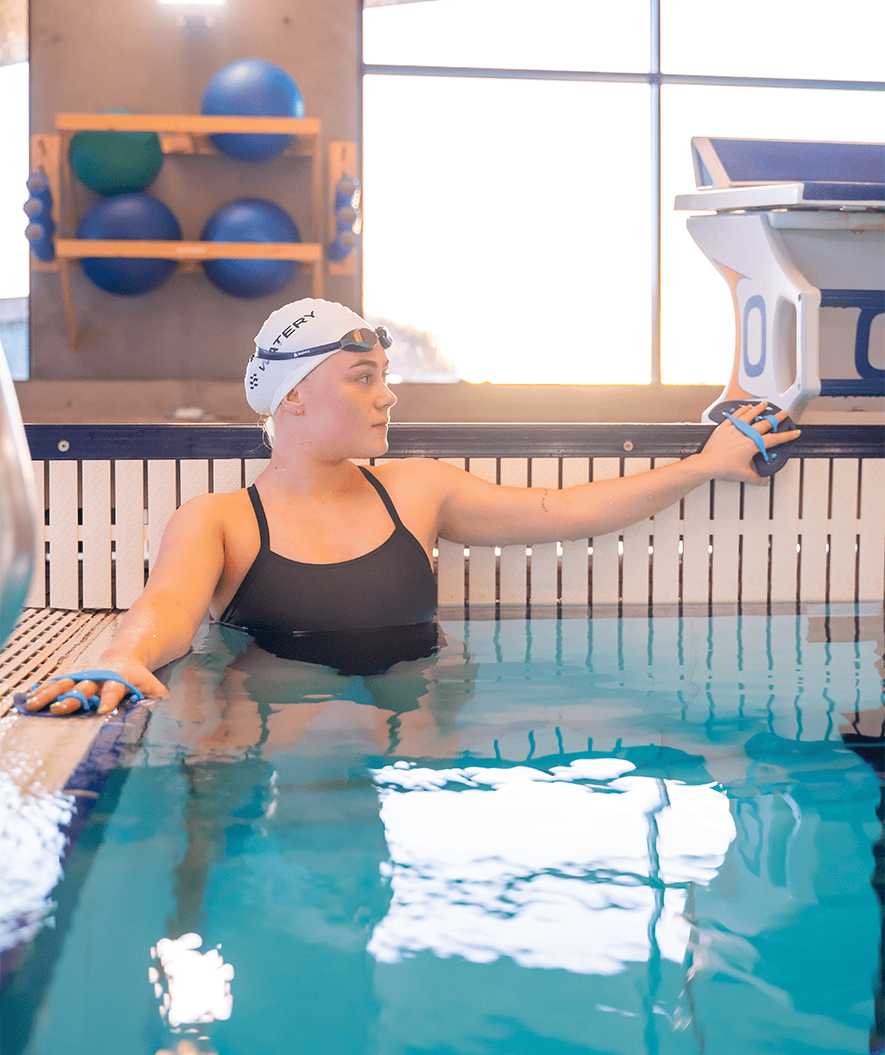 Watery wiosełka do pływania - Tide - Niebieski