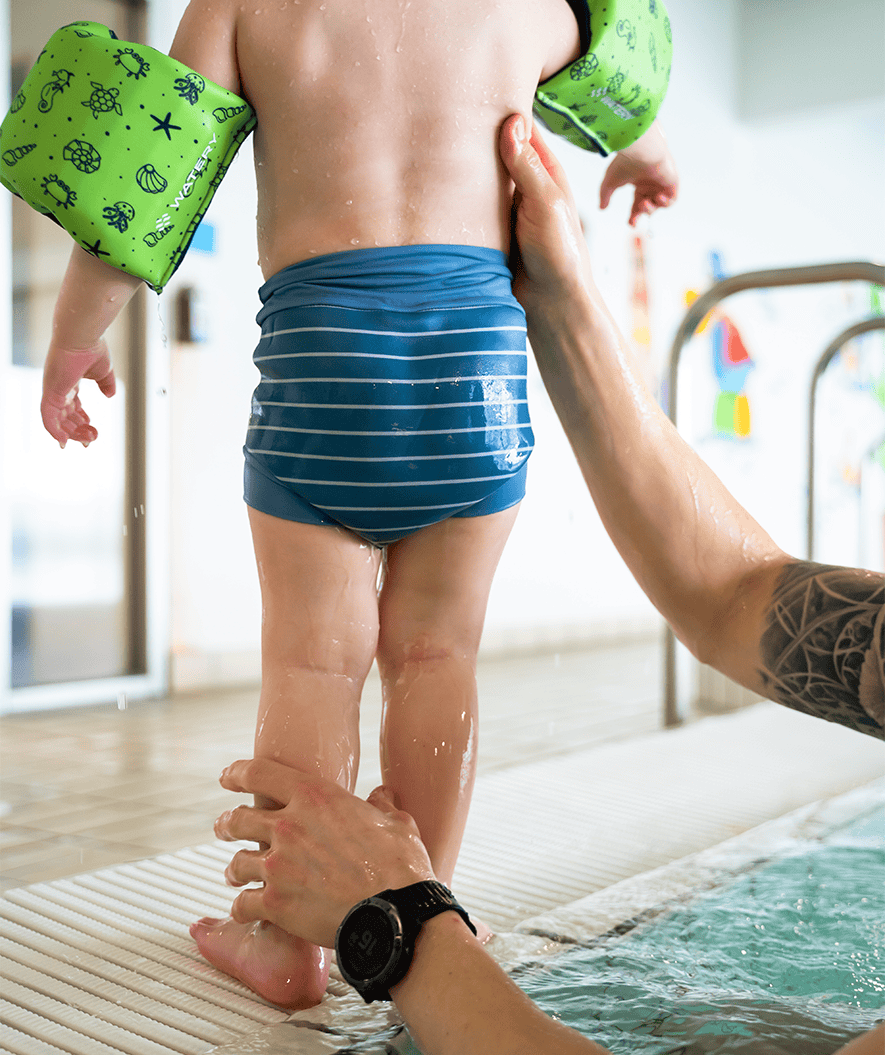 Watery pieluszka do pływania dla dzieci - Neoprene Swim Nappy - Turkusowy