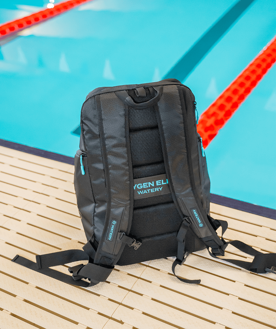 Watery torba pływacka - Oxygen Elite 45L - Ciemnozielony