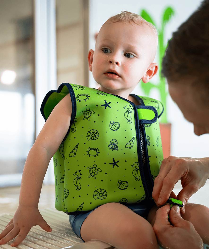 Watery kamizelka do pływania dla dzieci (1-6) - Splashy - Fioletowy