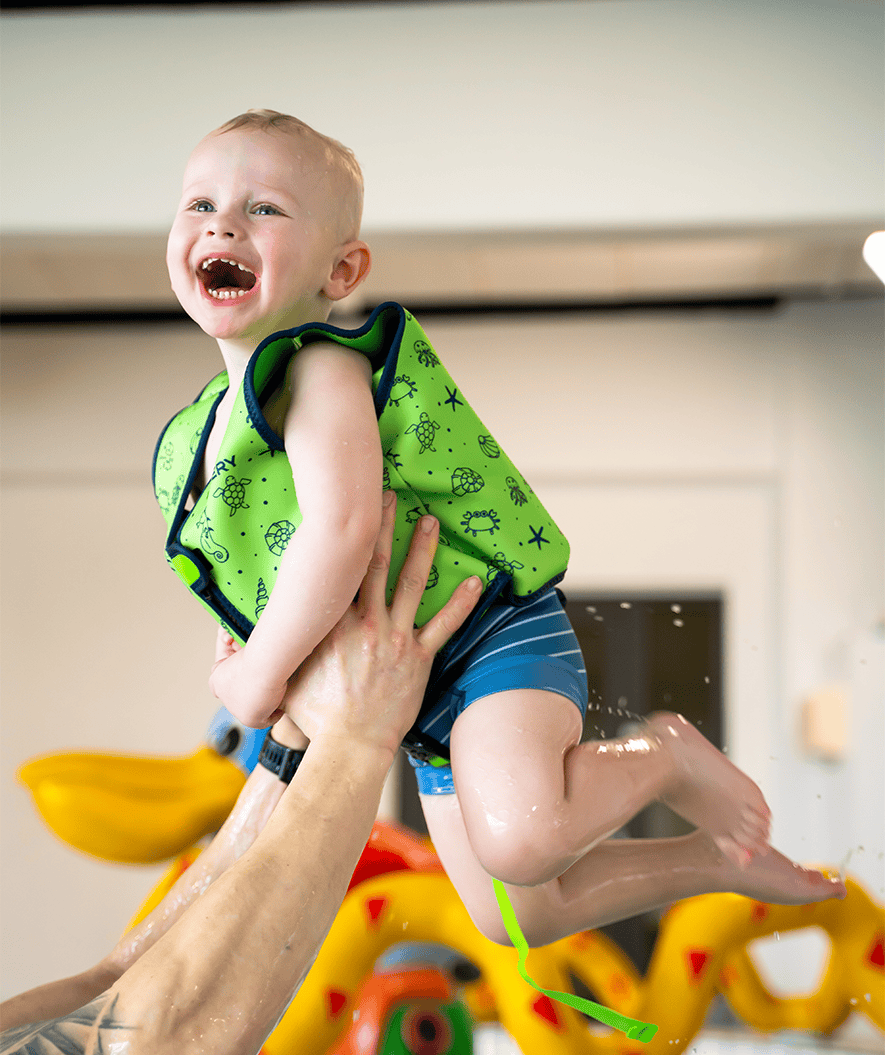 Watery kamizelka do pływania dla dzieci (1-6) - Splashy - Fioletowy