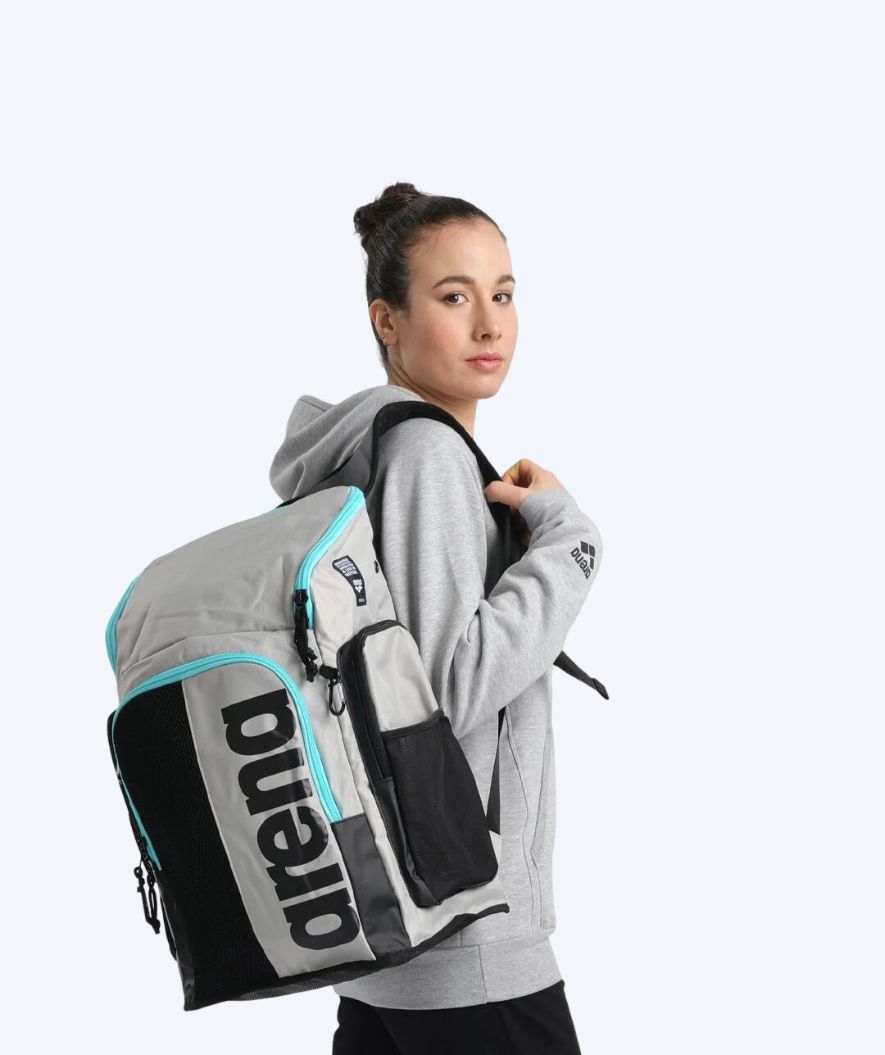 Arena torba pływacka - Spiky ||| - Szary/niebieski