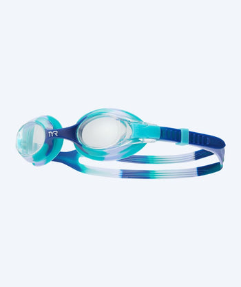 TYR okulary do pływania dla dzieci - Swimple - Niebieski/biały