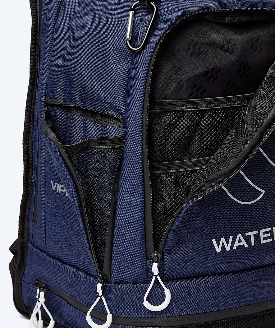 Watery torba pływacka - Viper Elite 45L - Ciemnoniebieska/Biała