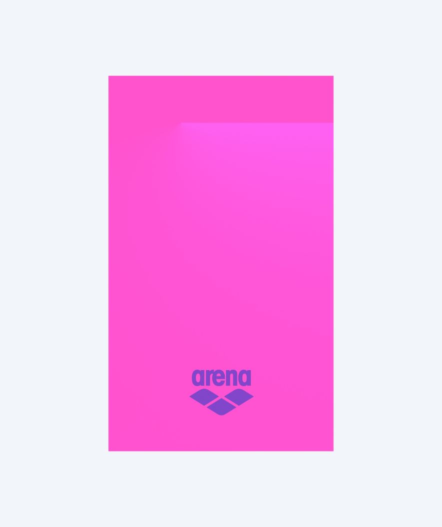 Arena ręcznik z mikrofibry - Różowy