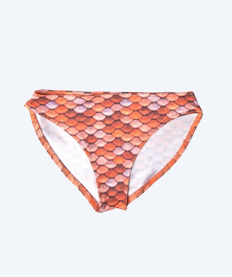Kuaki Mermaids dół od bikini dla dziewczynek - Pomarańczowy