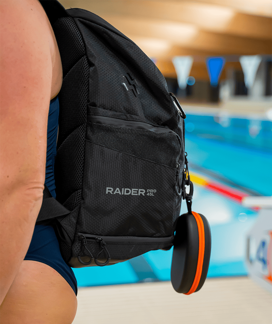 Watery torba pływacka - Raider Pro 45L - Czarny