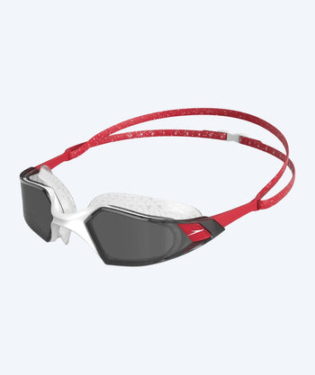Speedo okulary do pływania na wodach otwartych - AquaPulse Pro - Czerwony/Biały
