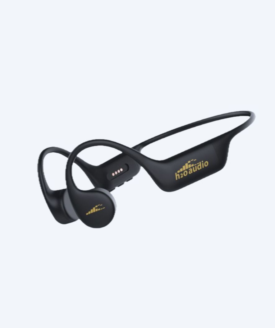 H2OAudio wodoodporne słuchawki - Tri 2 PRO Multi-Sport z BT i MP3 - Czarny