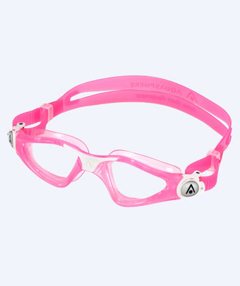Aquasphere okulary do pływania dla dzieci (6-15) - Kayenne - Jasnoróżowy