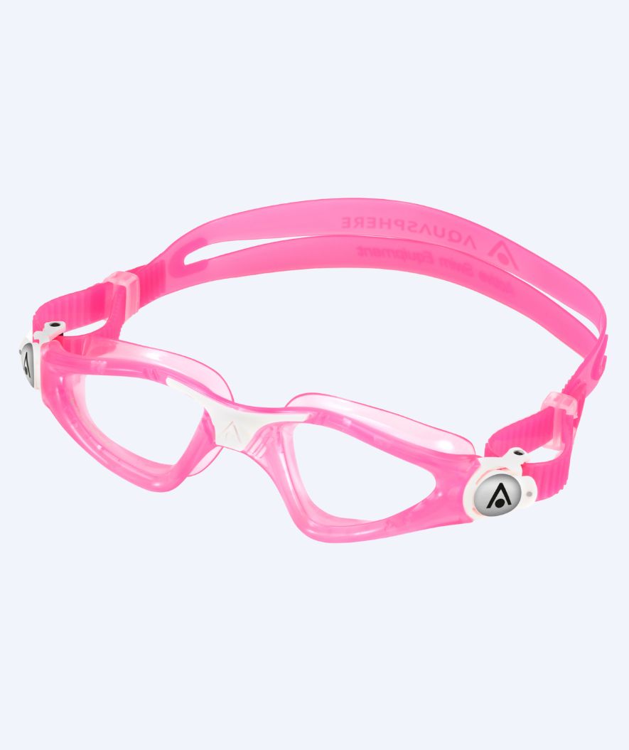 Aquasphere okulary do pływania dla dzieci (6-15) - Kayenne - Jasnoróżowy