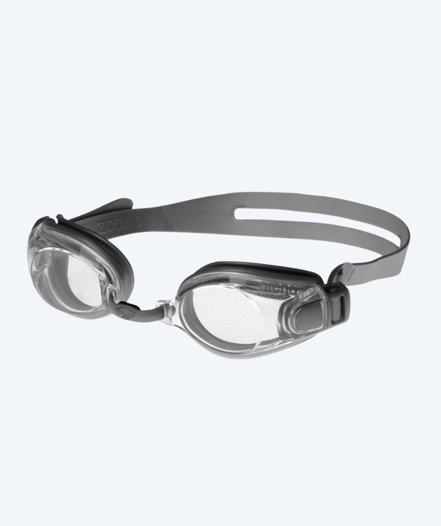 Arena okulary pływackie treningowe - Zoom X-Fit - Szary/przezroczysty