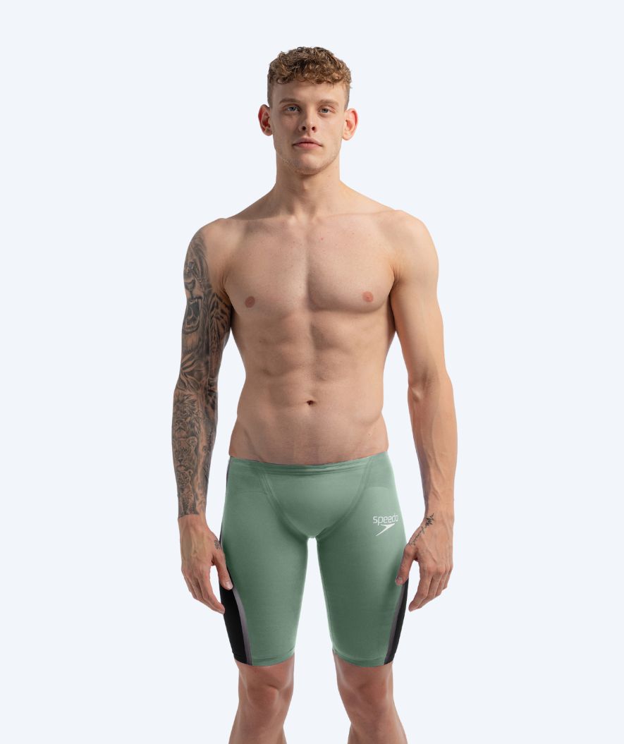 Speedo kąpielówki na zawody dla mężczyzn - LZR Pure Intent 2.0 - Zielony/czarny