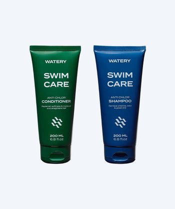 Zestaw promocyjny: odżywka neutralizująca chlor + szampon Watery