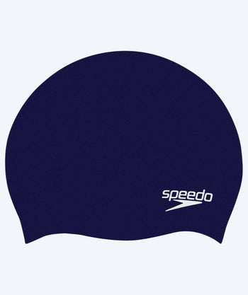 Speedo czepek do pływania dla junior (6-16) - Plain - Ciemnoniebieski