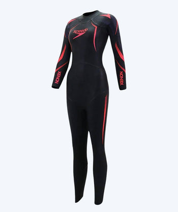 Speedo pianka do pływania damska - Xenon - Czarna/czerwona