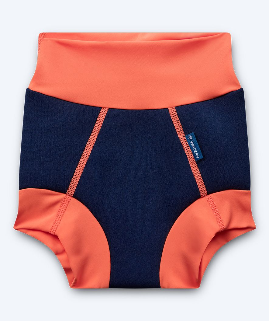 Watery pieluszka do pływania dla dzieci - Neoprene Swim Nappy - Atlantic Orange