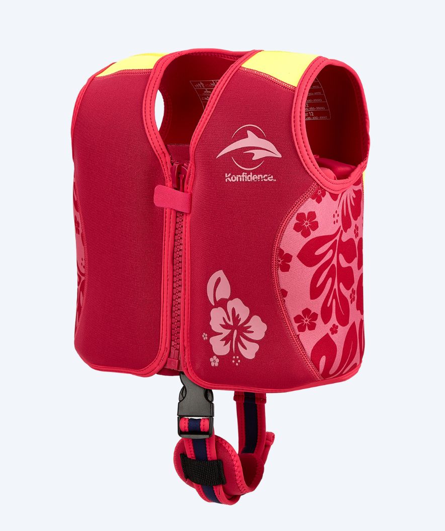 Konfidence kamizelka ratunkowa dla dzieci - Original - Jasnoróżowy/żółty