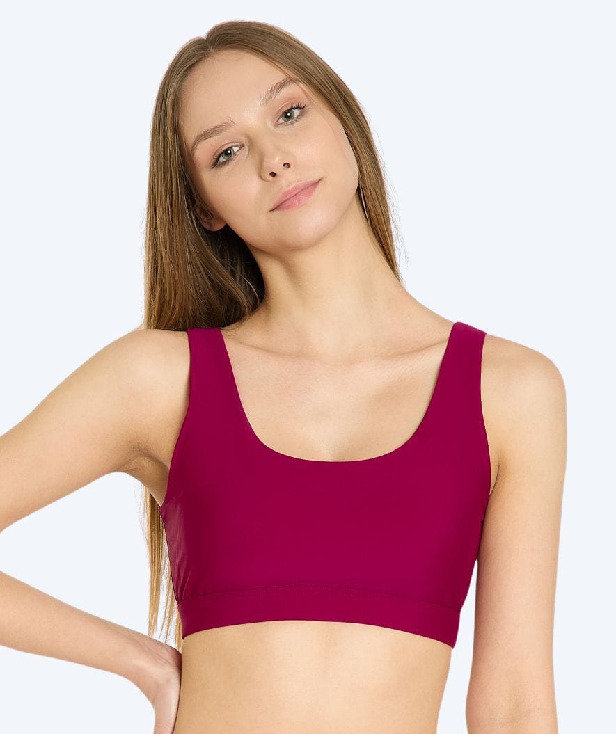 Watery góra od bikini damska - Remington - Ciemnoczerwona