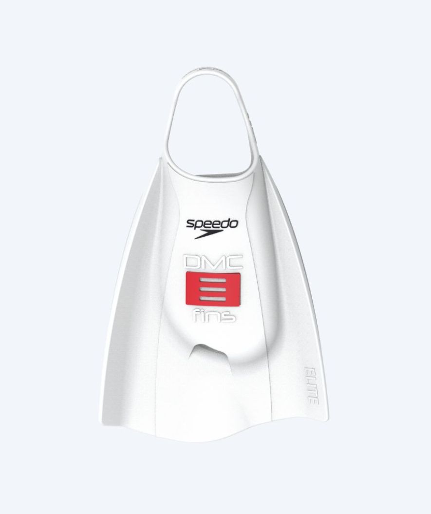Speedo płetwy do pływania - DMC Elite - Białe/czerwone