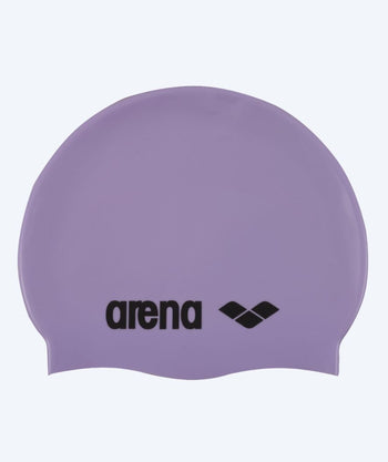 Arena czepek do pływania - Classic Silicone - Fioletowy/czarny