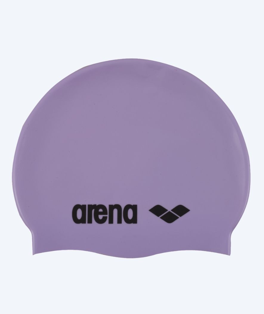 Arena czepek do pływania - Classic Silicone - Fioletowy/czarny