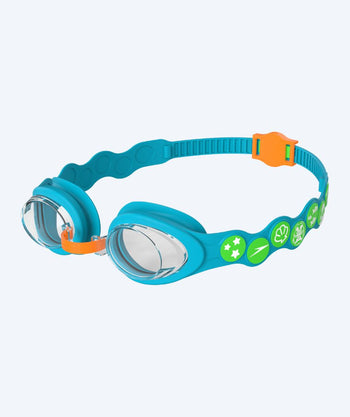 Speedo okulary do pływania dla dzieci (3-6) - Infant Spot - Niebieski/zielony