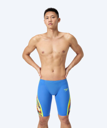Speedo kąpielówki na zawody dla mężczyzn - LZR Pure Intent 2.0 - Jasnoniebieski/Wielokolorowy
