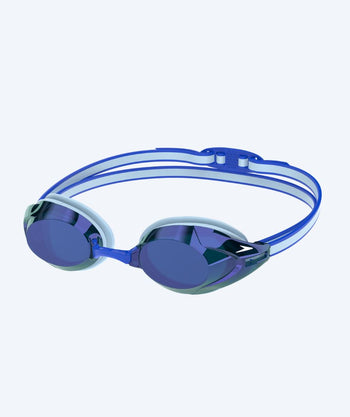Speedo Elite okulary do pływania - Vanquisher 3.0 Mirrored - Niebieskie/ciemnoniebieskie