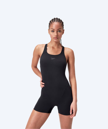 Speedo strój kąpielowy z nogawkami dla kobiet - Endurance - Czarny