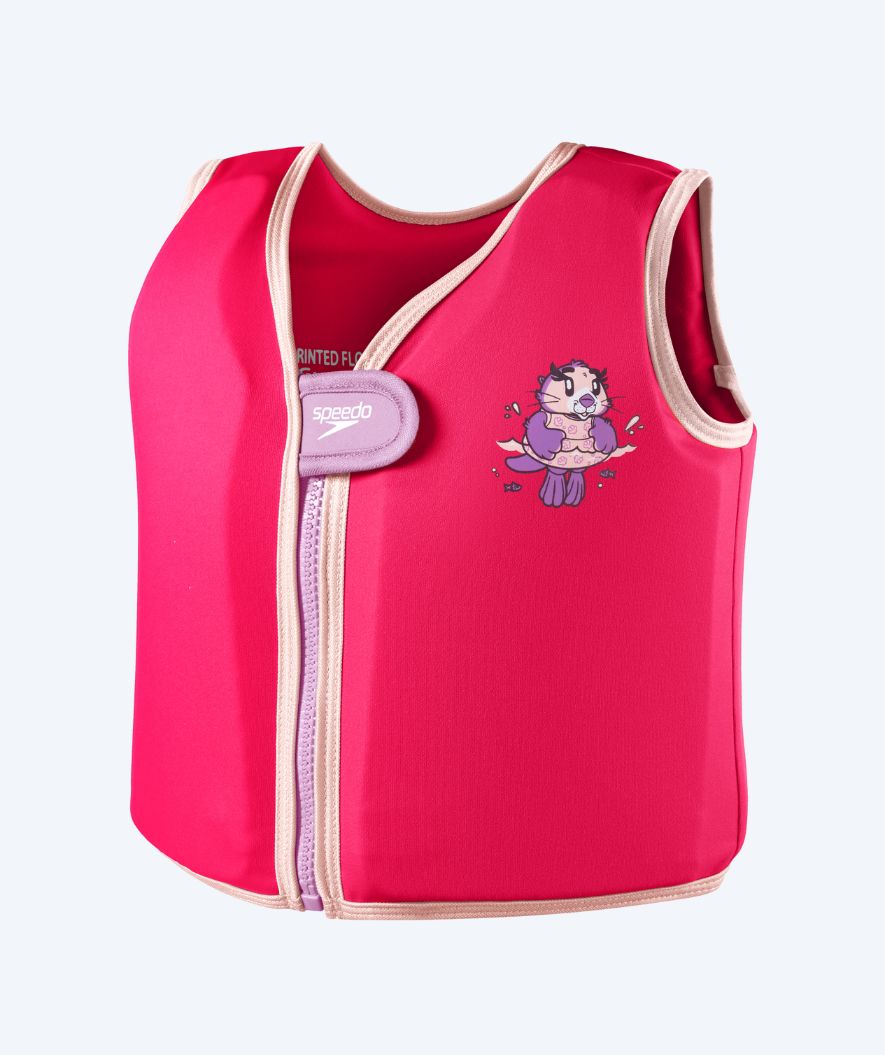 Speedo kamizelka do pływania dziecięca - Character Printed - Różowa/beżowa
