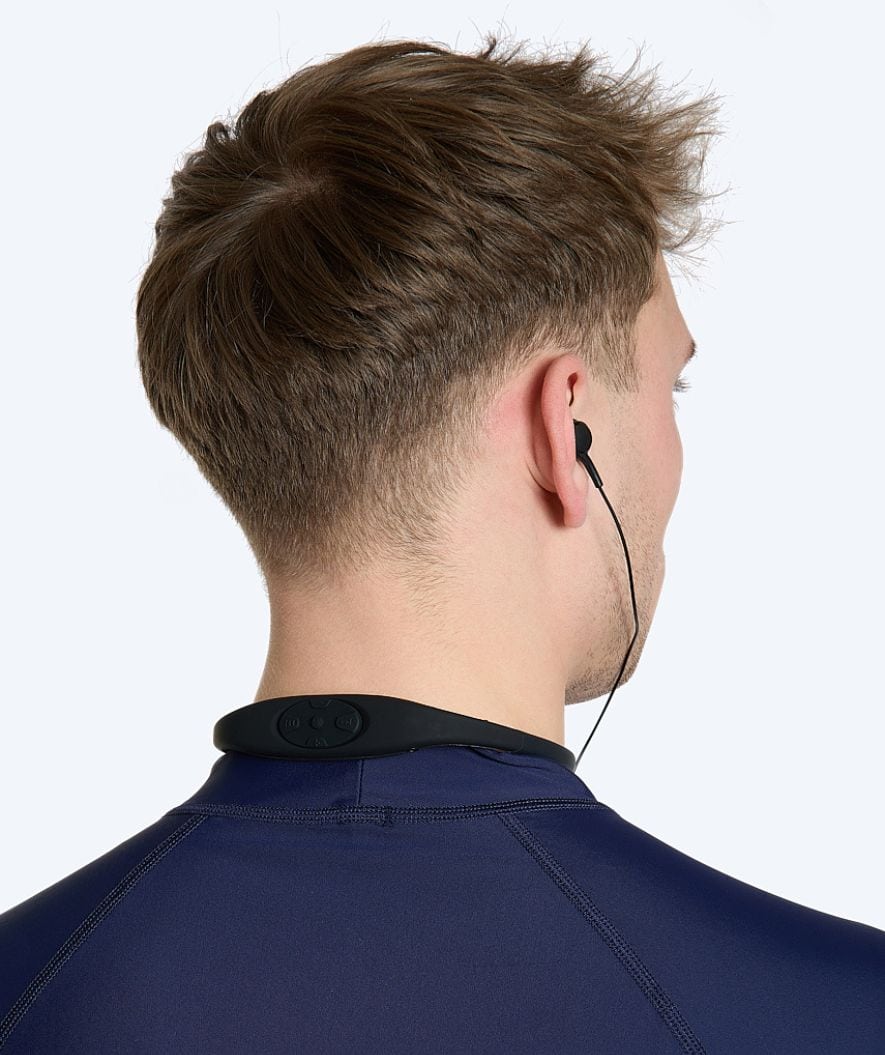 Watery wodoodporny odtwarzacz MP3 - Camille - Czarny