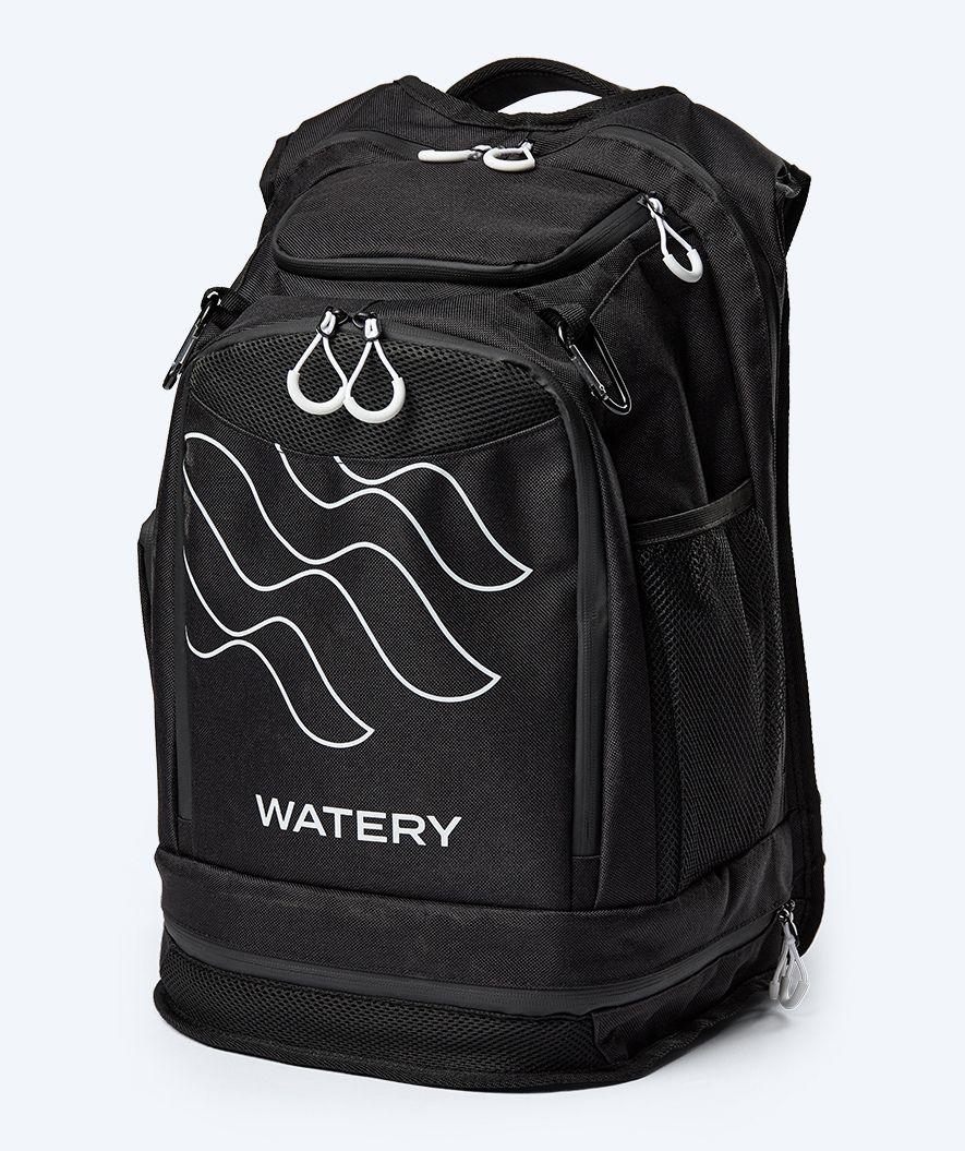 Watery torba pływacka - Viper Elite 45L - Czarny/biały