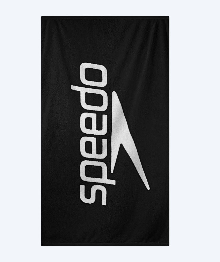 Speedo ręcznik kąpielowy - Logo - Czarny/biały