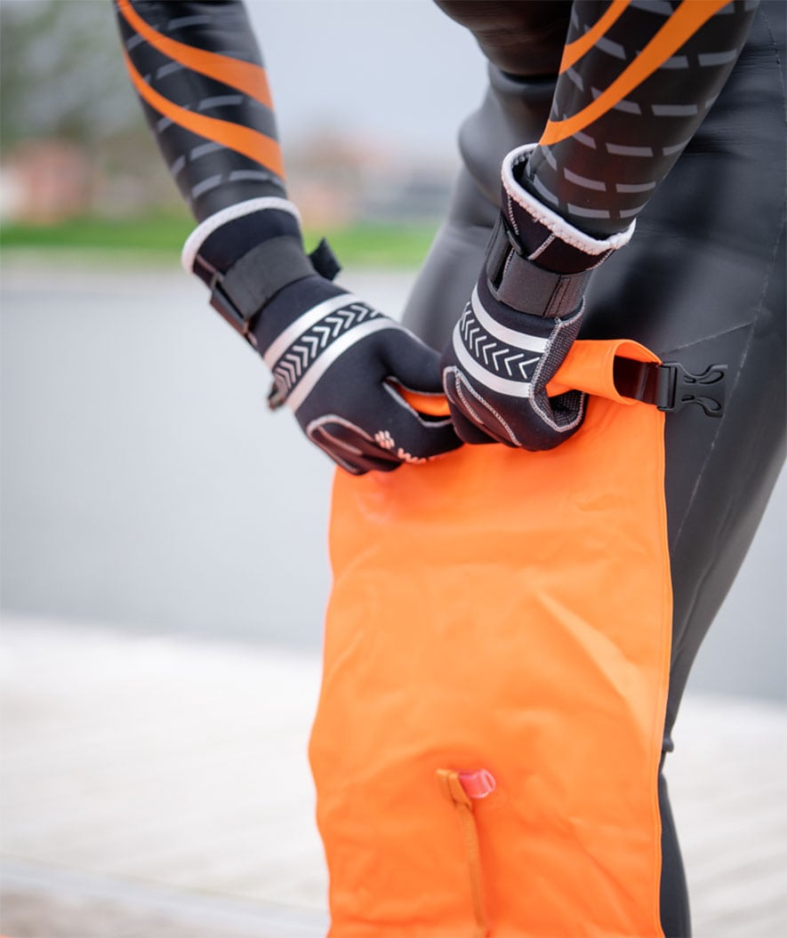 Watery rękawiczki neoprenowe - Reptile (3mm) - Czarny