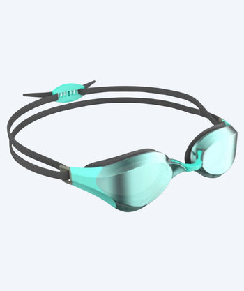 Watery Elite okulary do pływania - Rattle Pro Mirror - Zielony/zielony