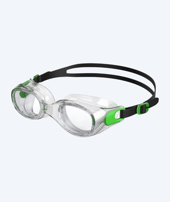 Speedo okulary pływackie treningowe - Futura Classic - Zielone/przezroczyste