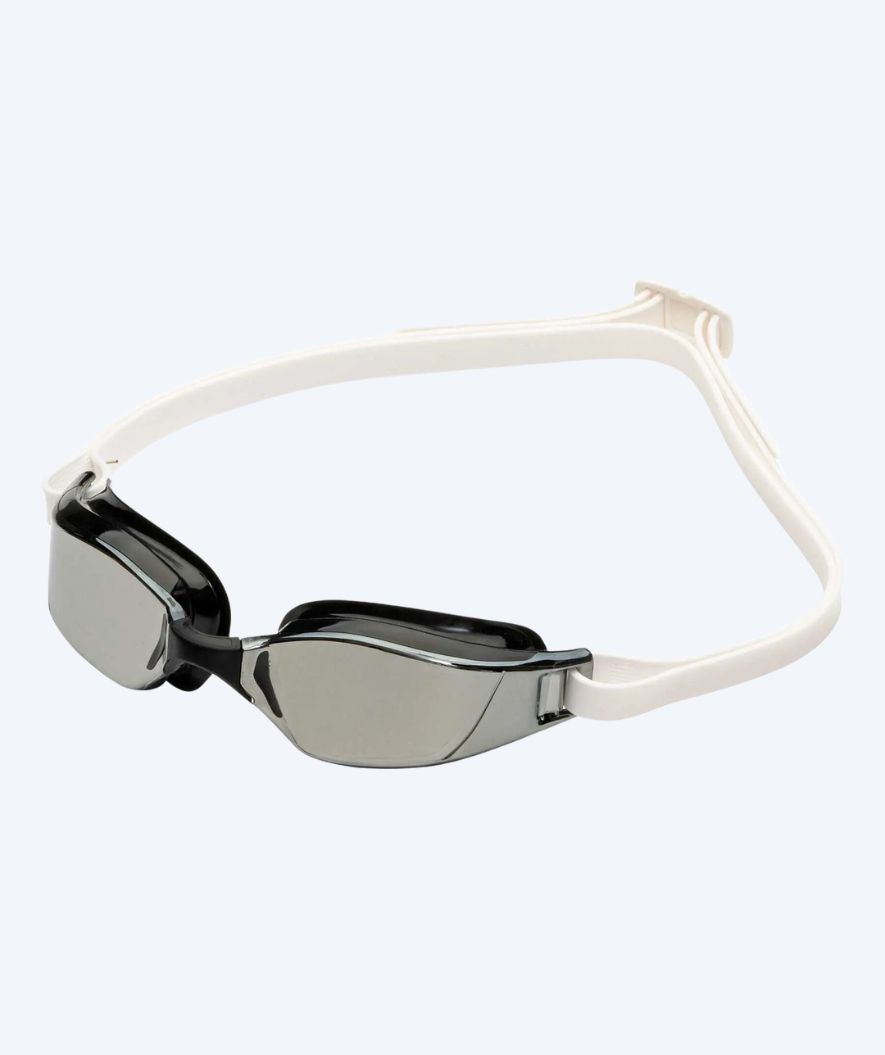 Aquasphere okulary do pływania na zawody - Xceed A1 - Biały/czarny (Mirror soczewki)