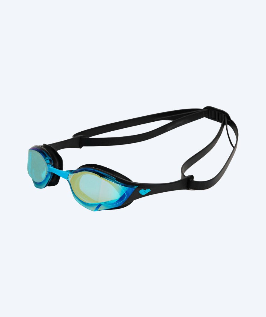Arena Elite okulary do pływania - Cobra Edge SWIPE Mirror - Czarny/niebieski