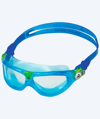 Aquasphere okulary do nurkowania dla dzieci (3-10 lat) - Seal 2 - Turkusowy
